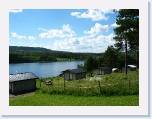 IMG_6863 * A view of the cabins we stayed in the night before and of the wedding, this is the same lake, just a mile or two down that the summer cabin is located on * 1199 x 899 * (128KB)